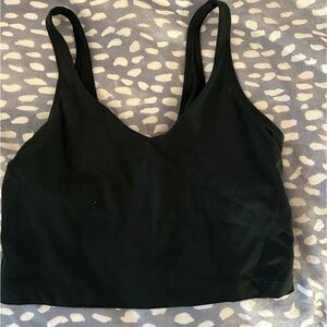 Lululemon align tank top in forest green size 6